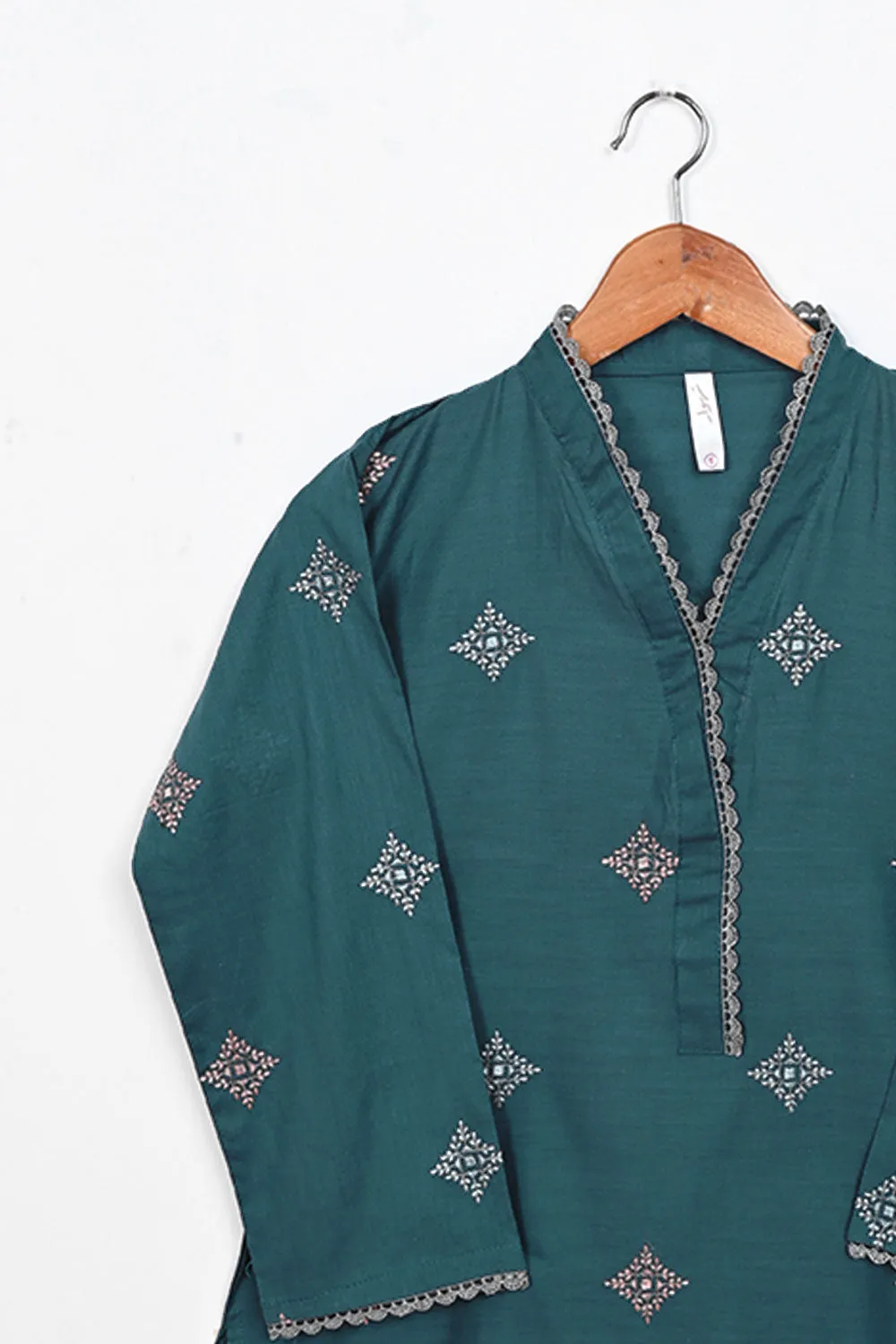 STP-174A-Dull Green - 2PC COTTON STITCHED