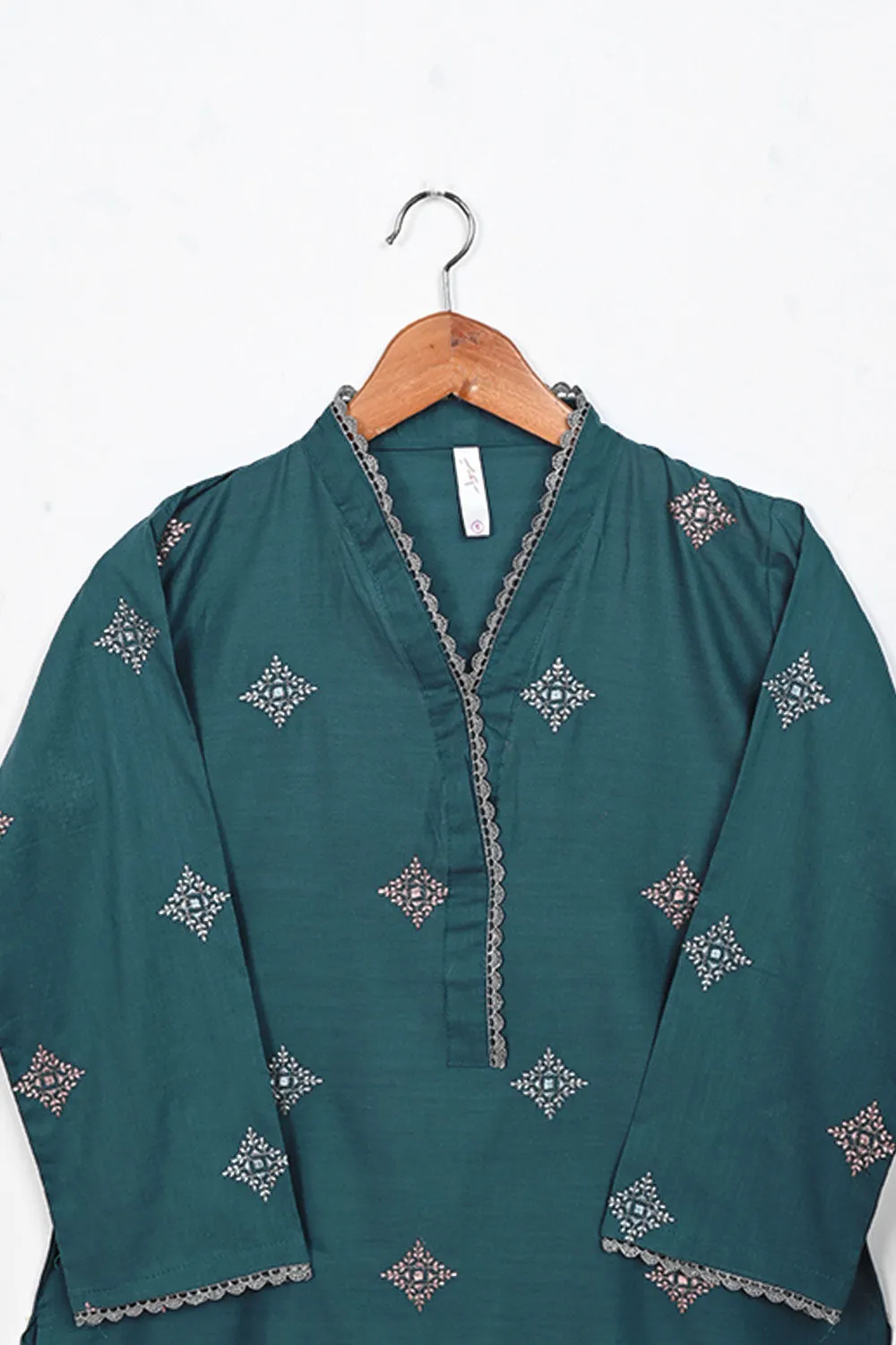STP-174A-Dull Green - 2PC COTTON STITCHED