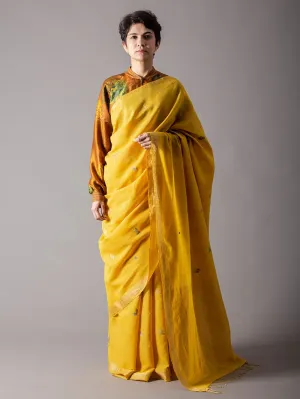 SUKETDHIR   I   Sari Blouse Chalbaaz Crop Bomber Silk Damask