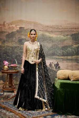 Surmayi Lehenga
