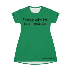 T-Shirt Dress (Custom-FBDPM-GRN)