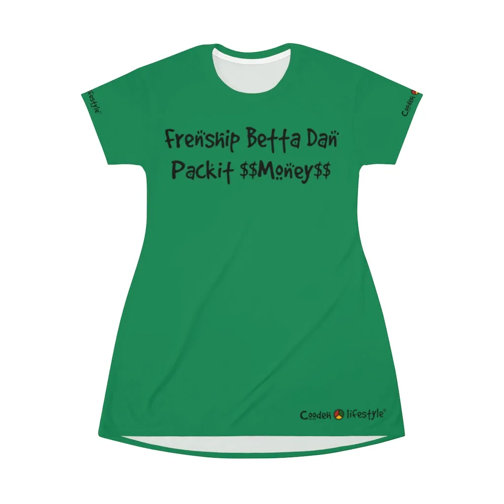 T-Shirt Dress (Custom-FBDPM-GRN)