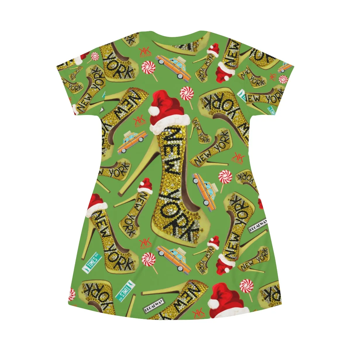 T-Shirt Dress 'New York Fashion Elf'