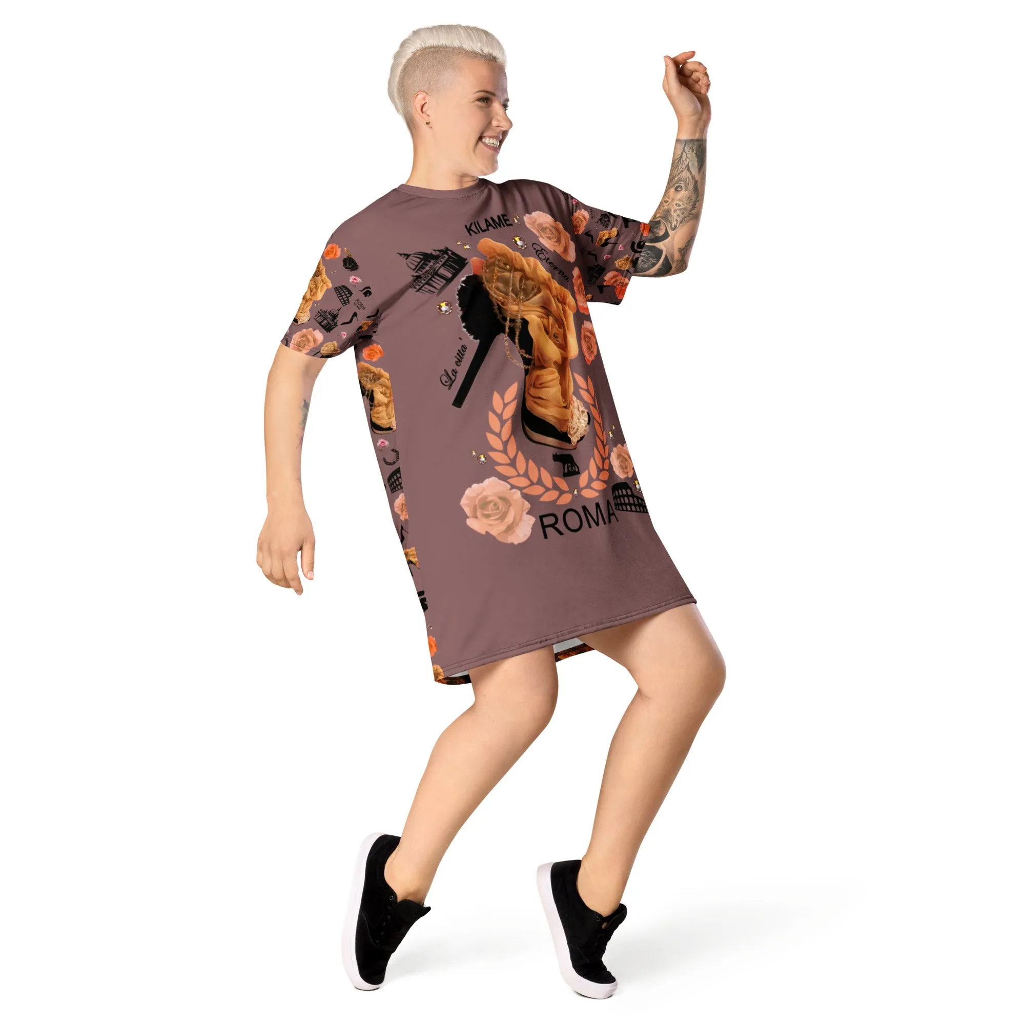 T-shirt dress 'Roma Couture'