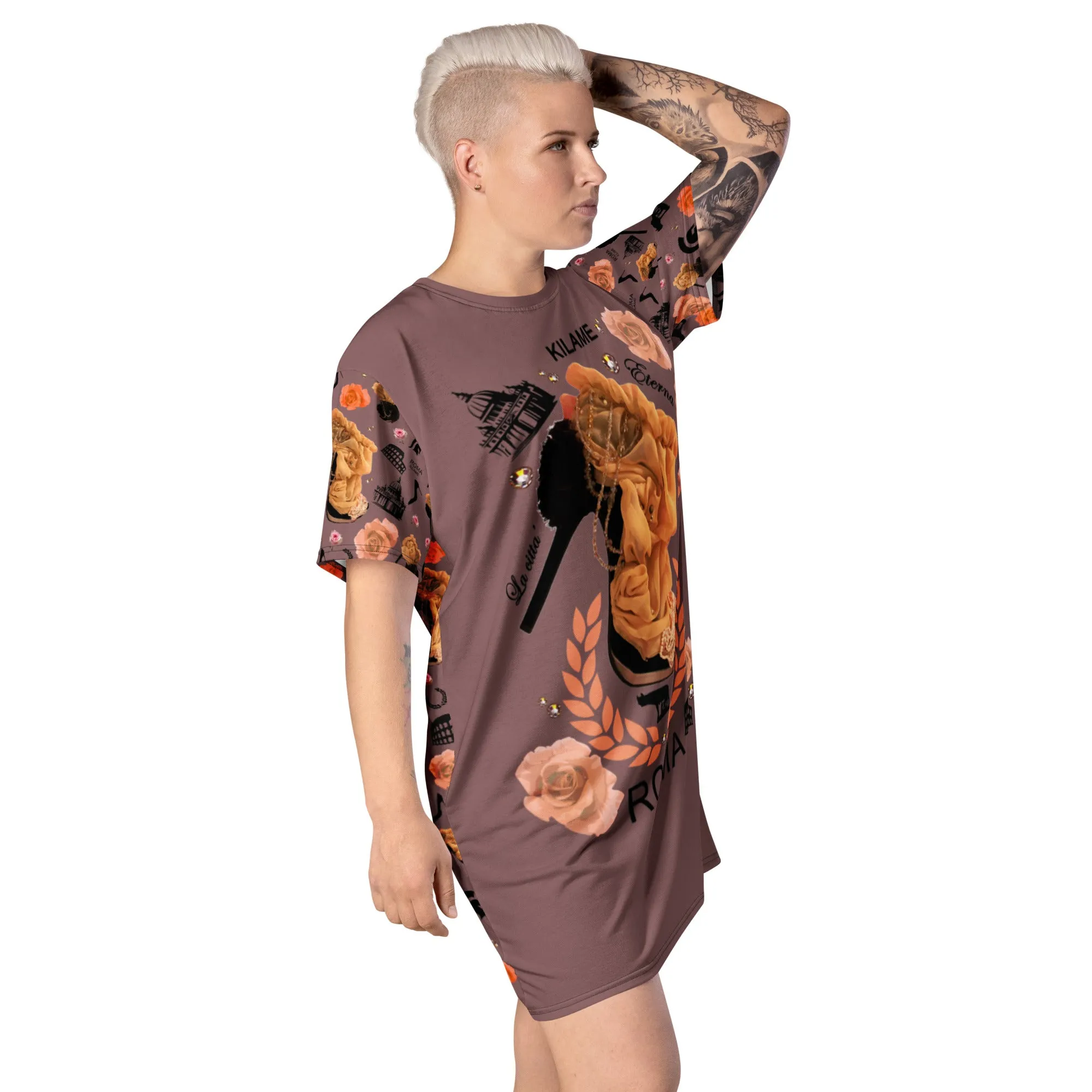 T-shirt dress 'Roma Couture'