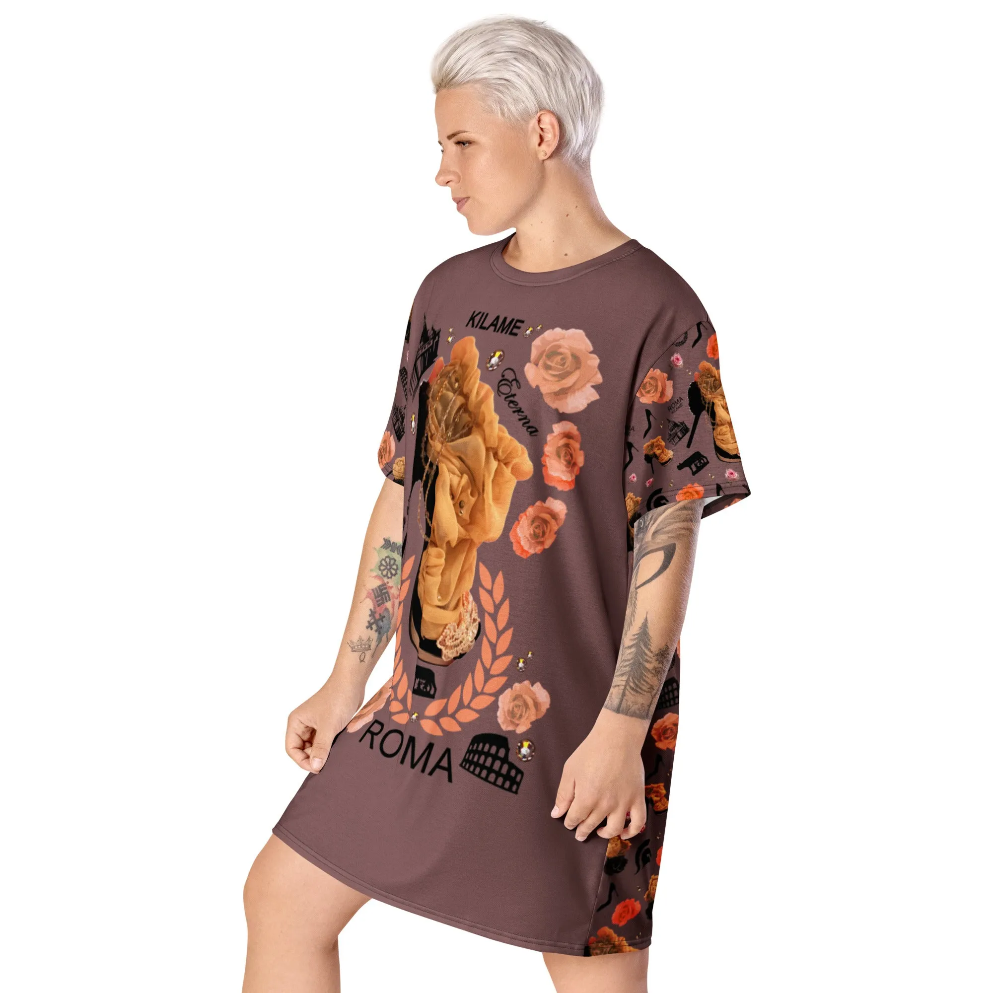 T-shirt dress 'Roma Couture'