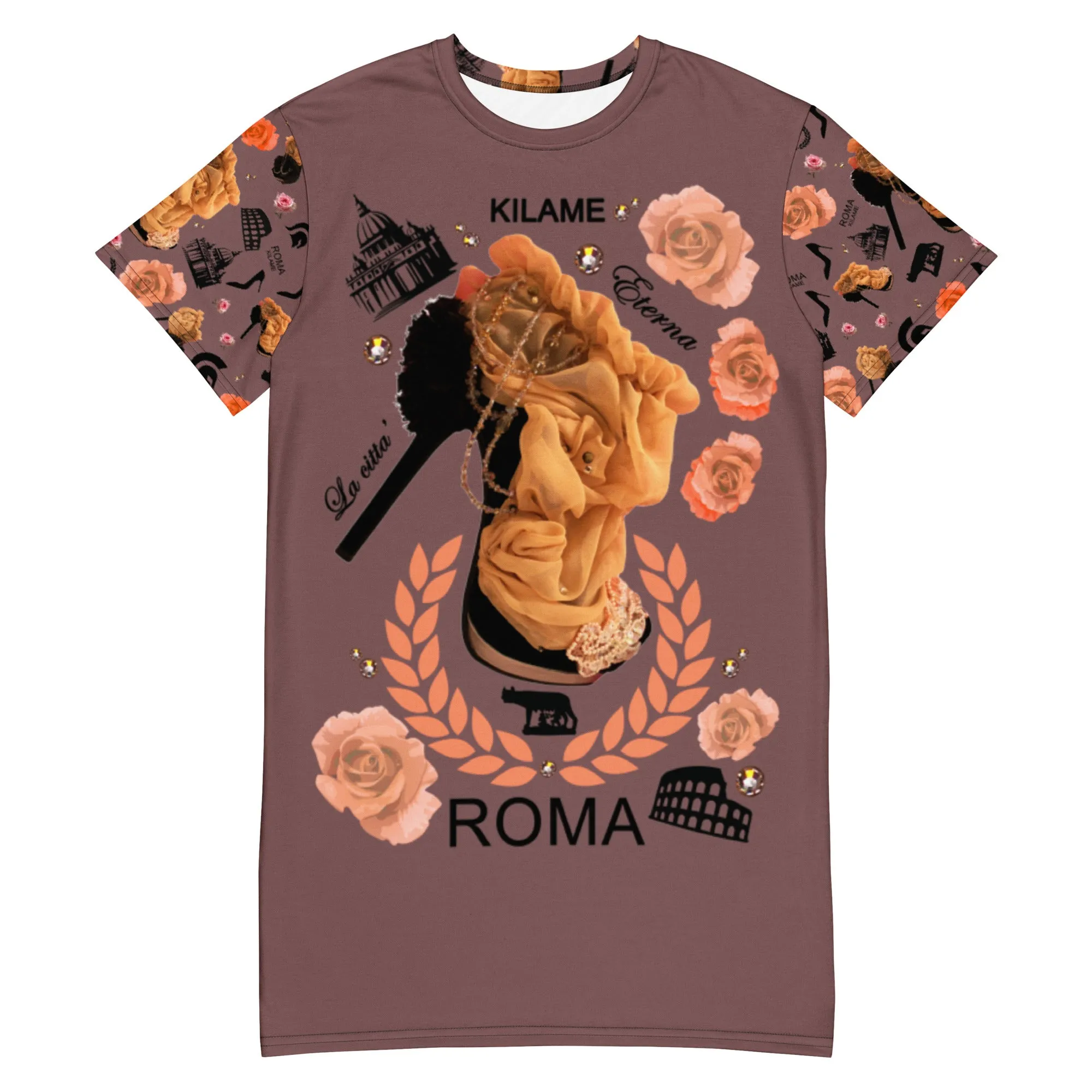 T-shirt dress 'Roma Couture'