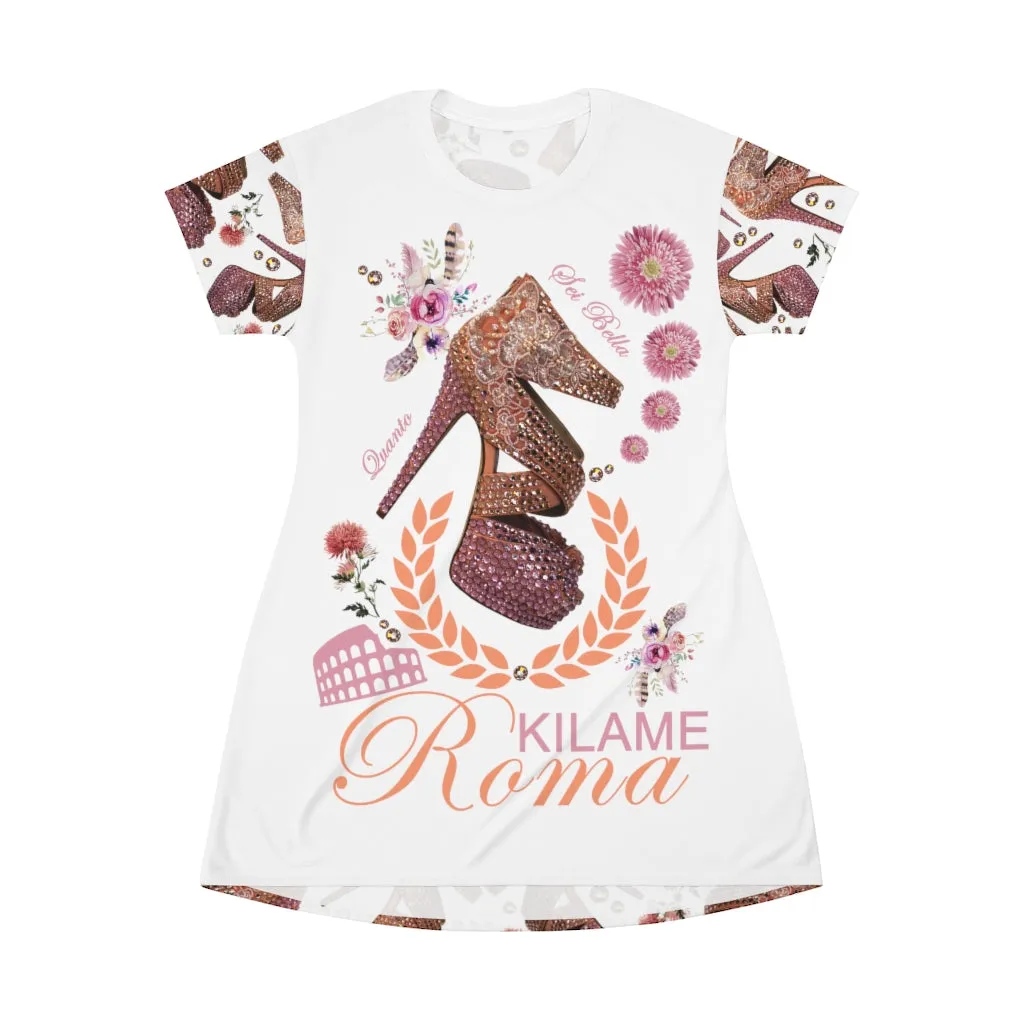T-Shirt Dress 'Vacanze Romane'