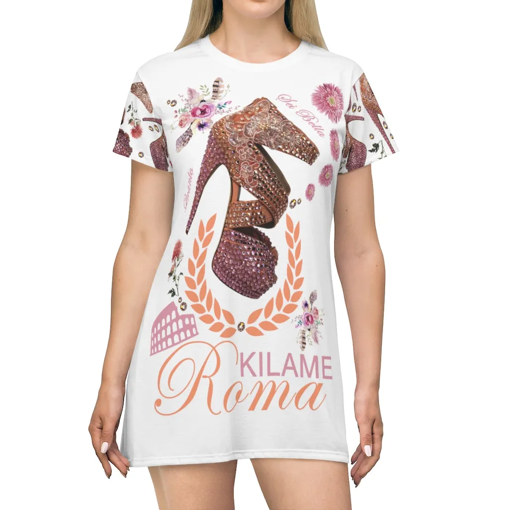 T-Shirt Dress 'Vacanze Romane'