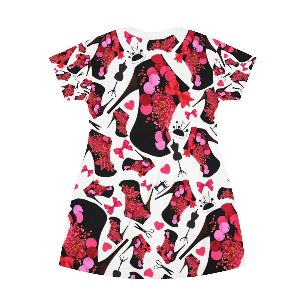 T-Shirt Dress Vali 'Love Fashion'