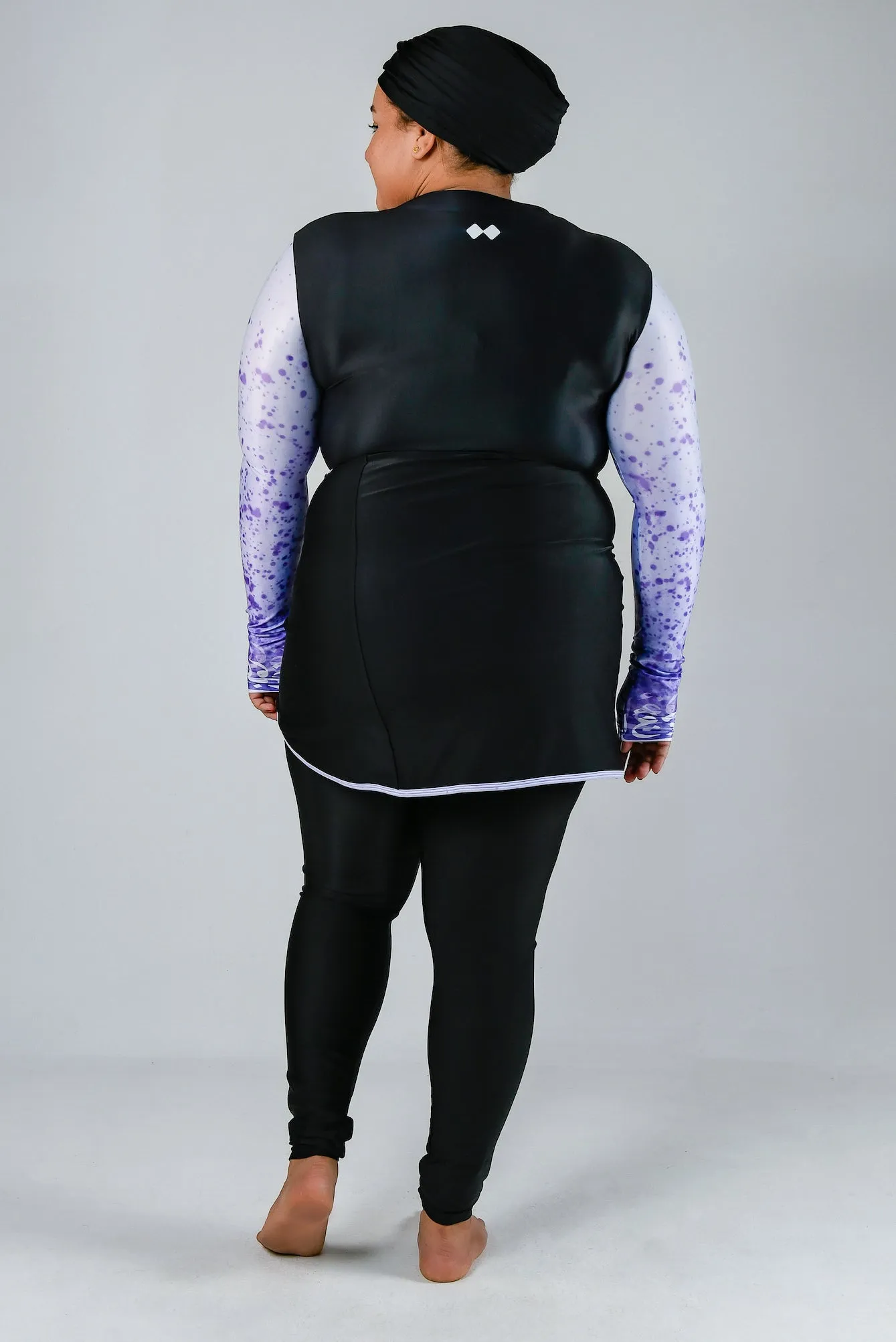 Taro Cupie Modest Emanikini