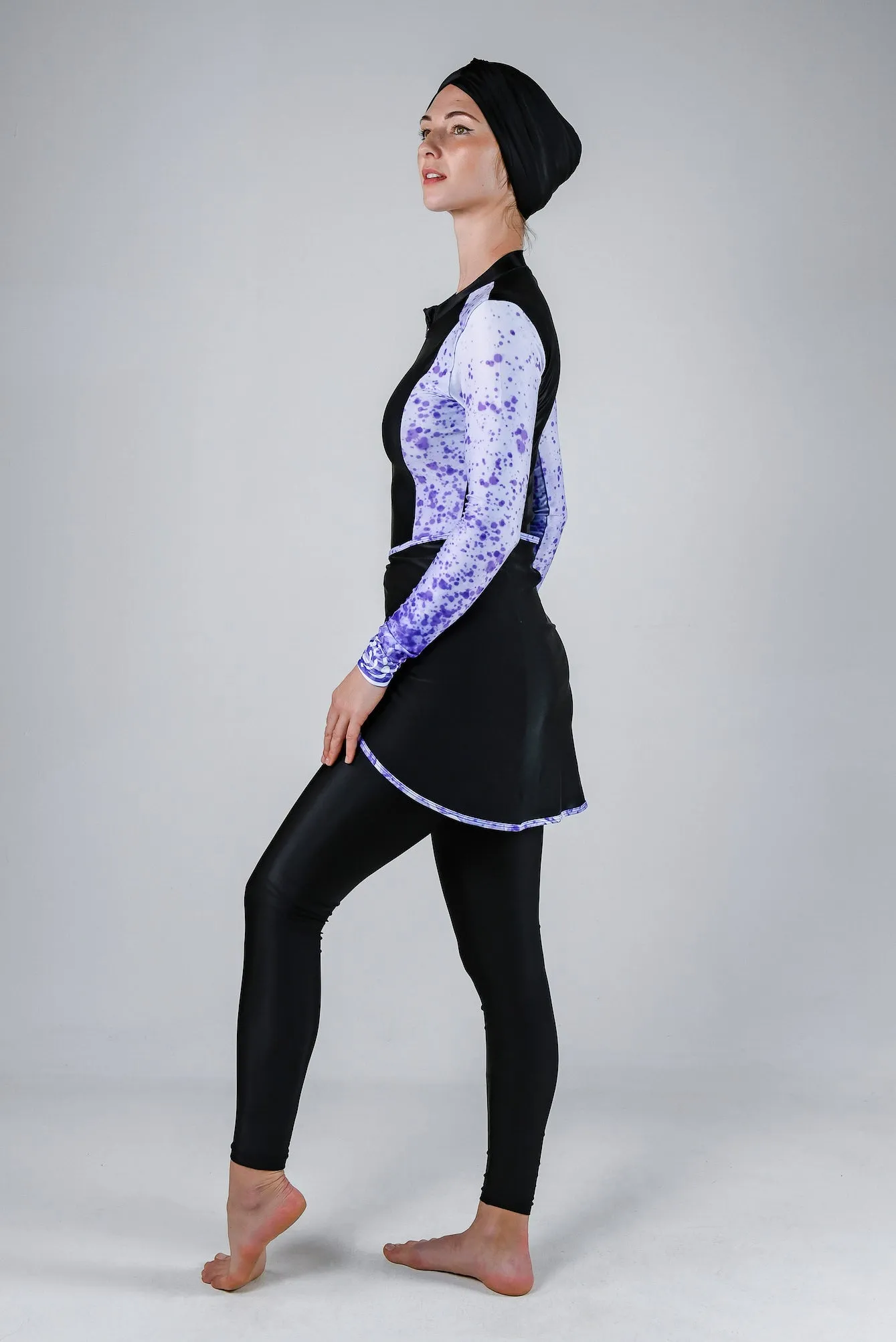 Taro Cupie Modest Emanikini