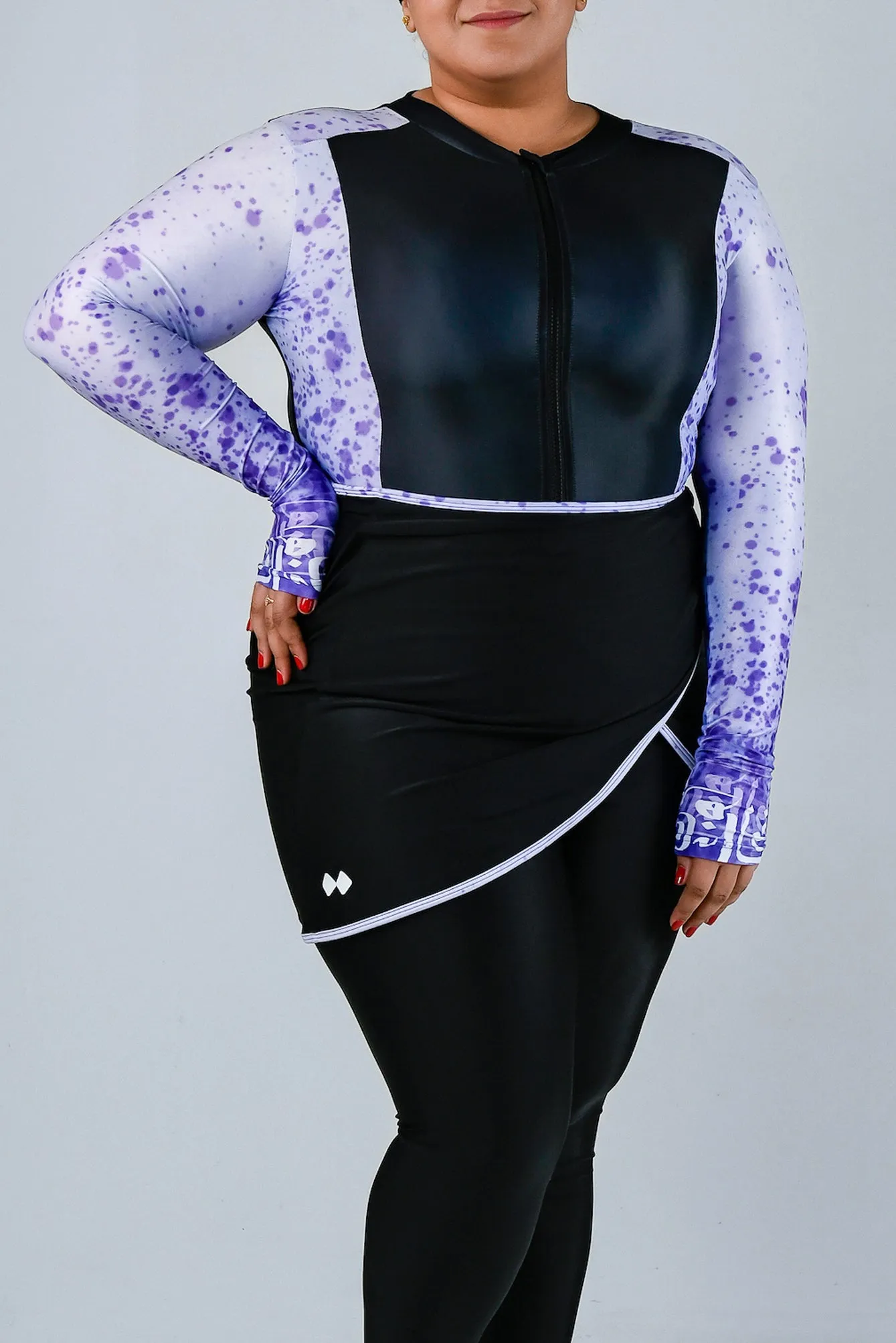 Taro Cupie Modest Emanikini
