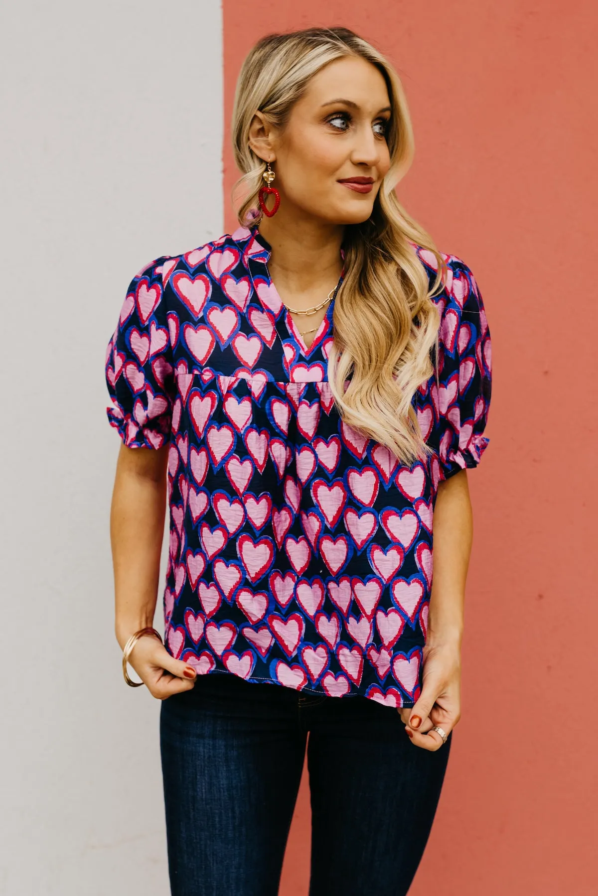 The Abraham Heart Pattern Top