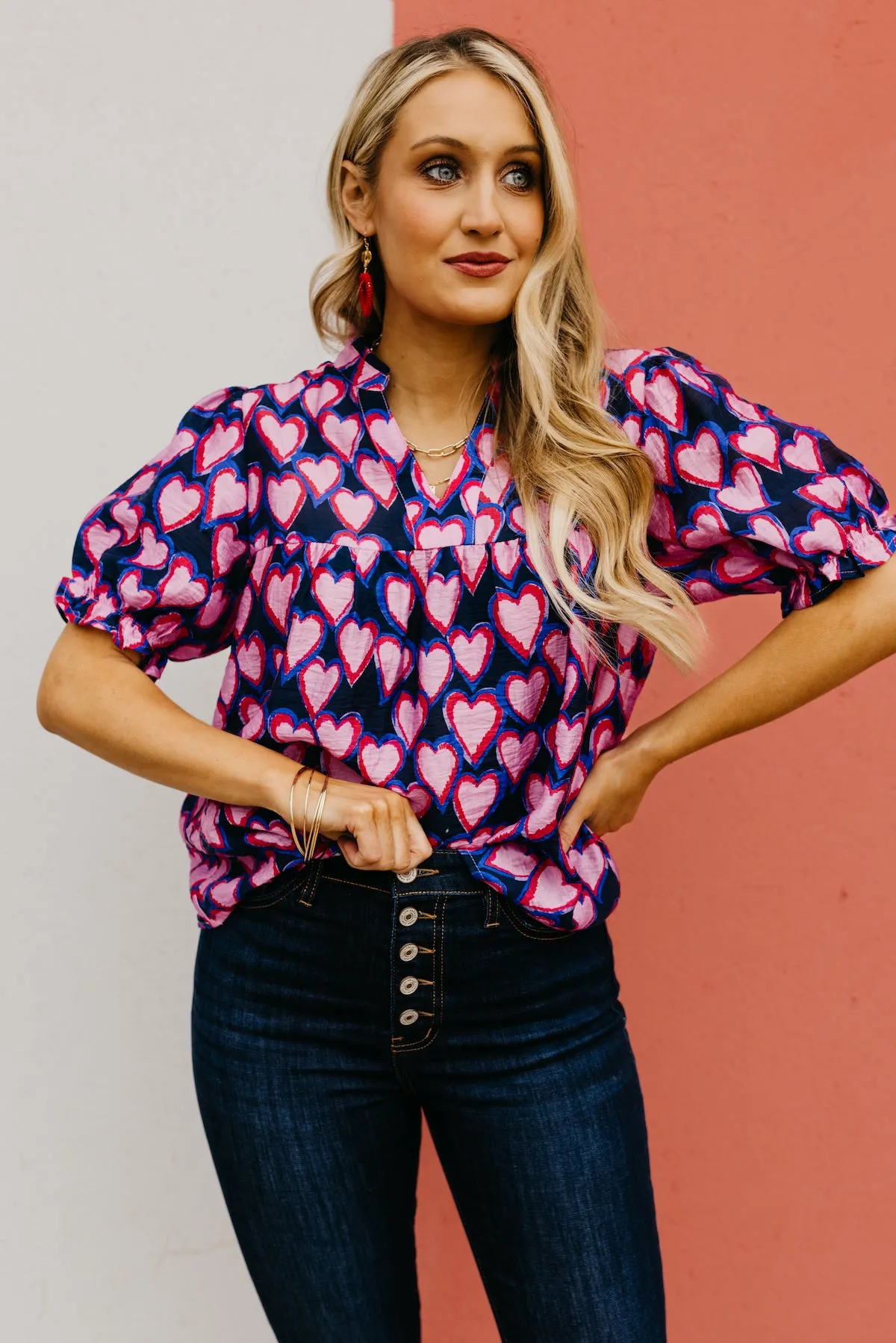 The Abraham Heart Pattern Top