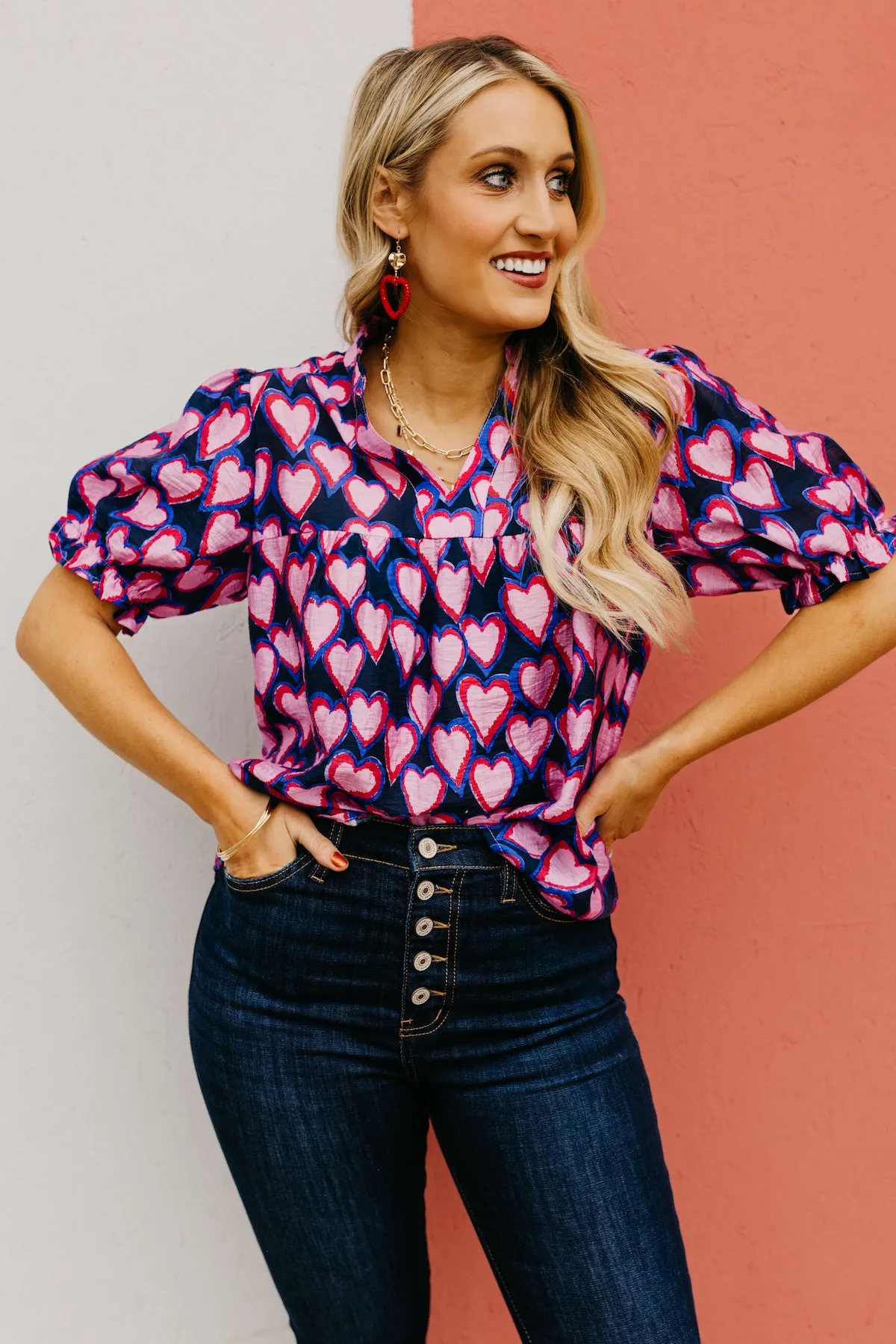 The Abraham Heart Pattern Top