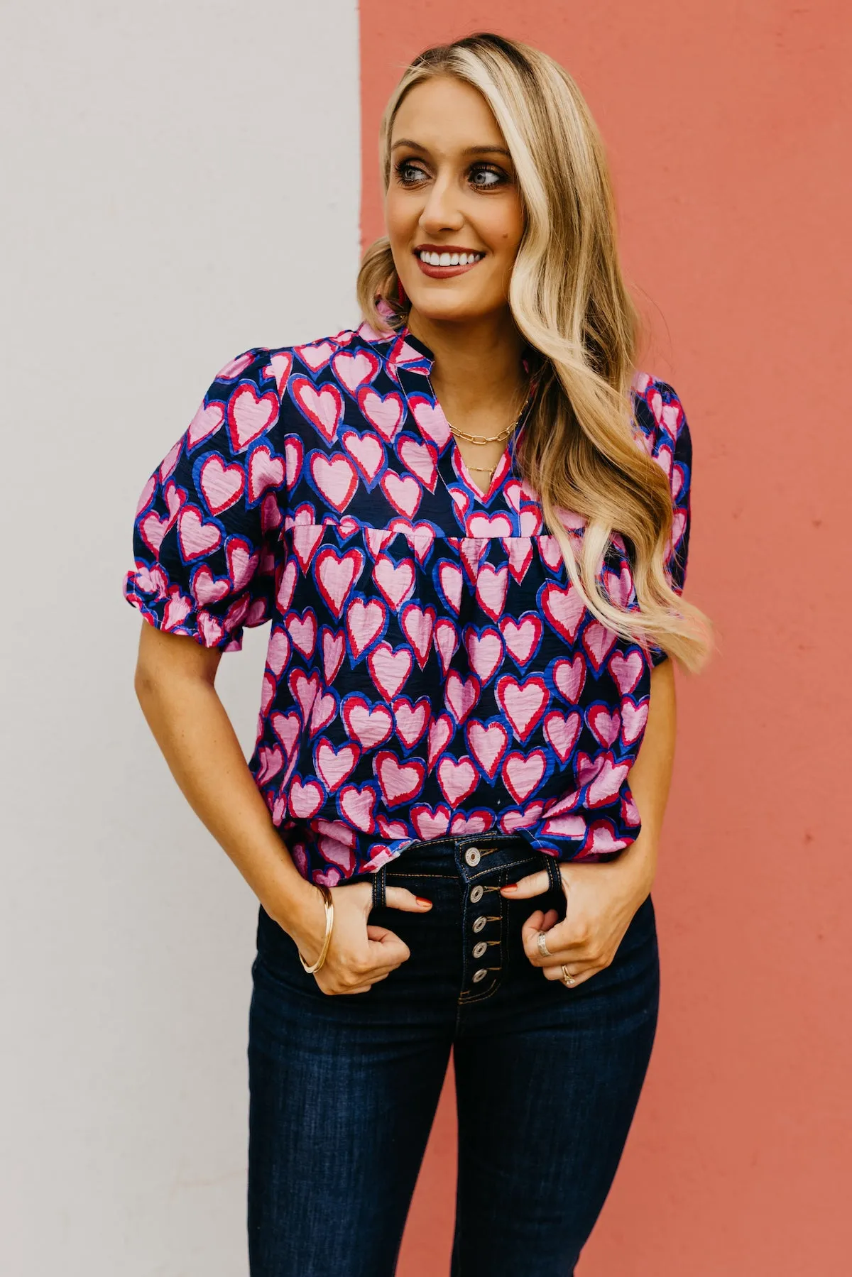 The Abraham Heart Pattern Top