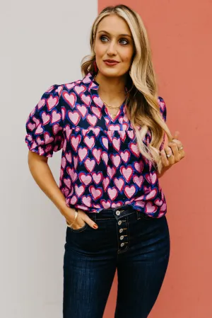 The Abraham Heart Pattern Top