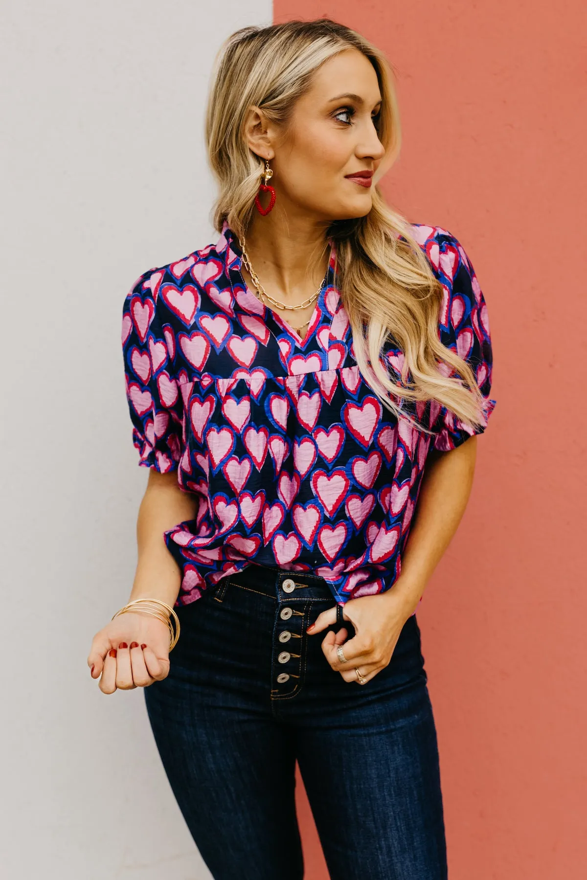The Abraham Heart Pattern Top