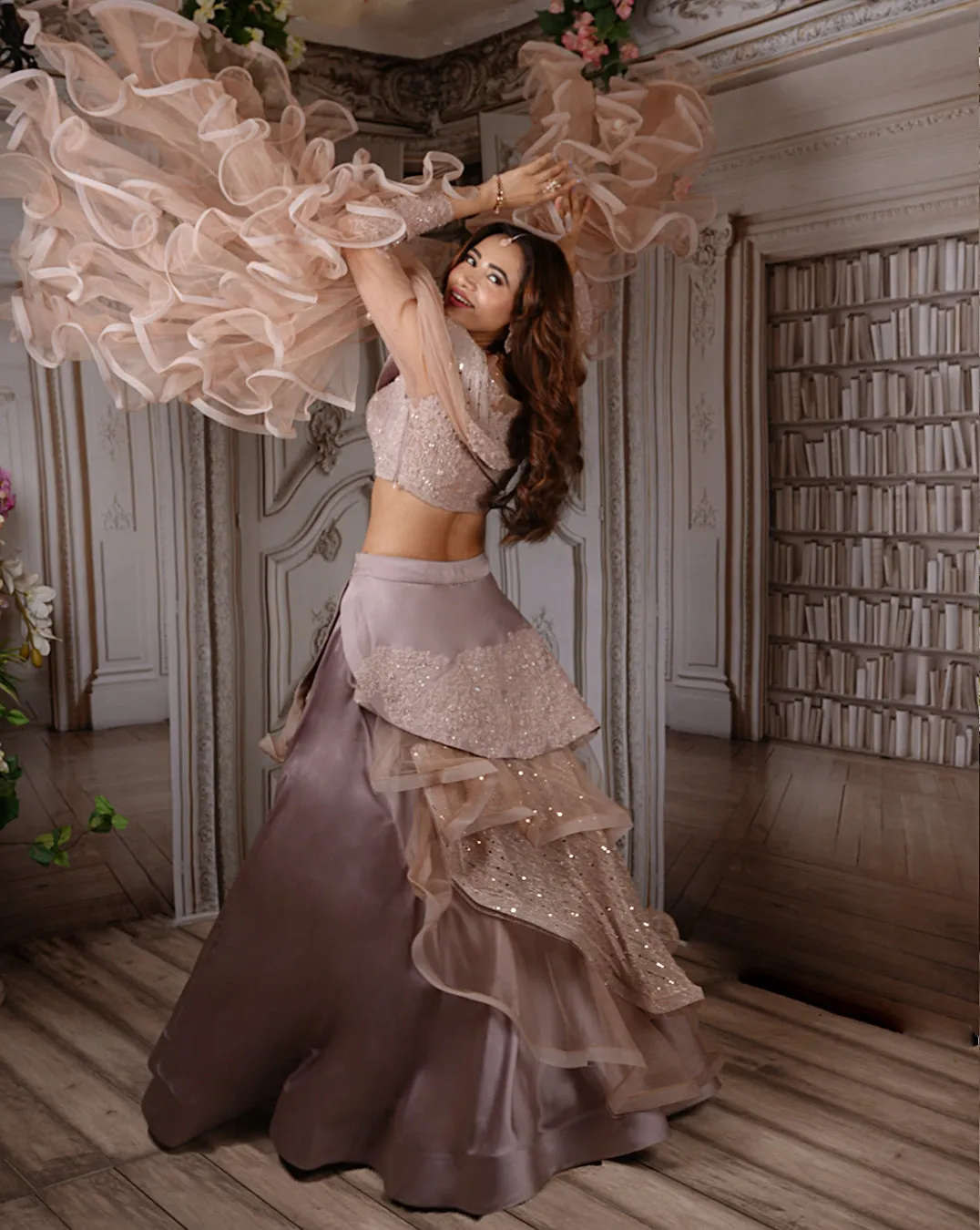 The Alliums Lehenga
