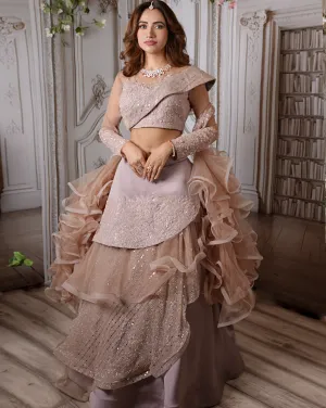 The Alliums Lehenga