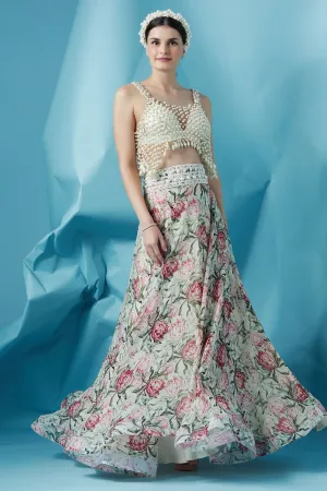 The Flirtini Lehenga set