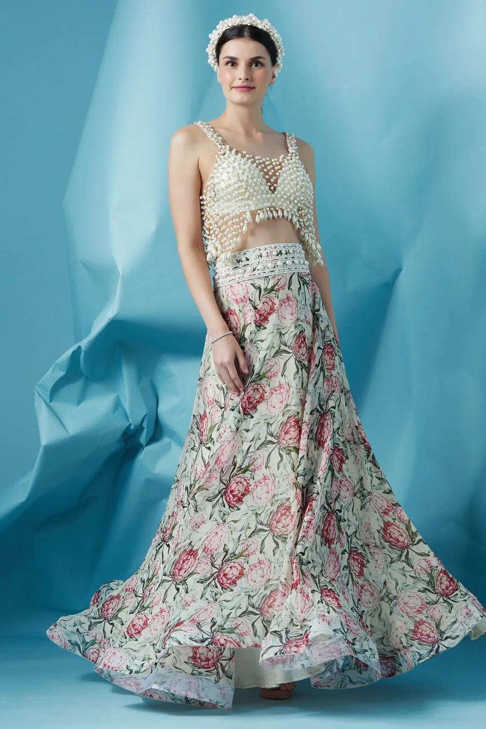 The Flirtini Lehenga set