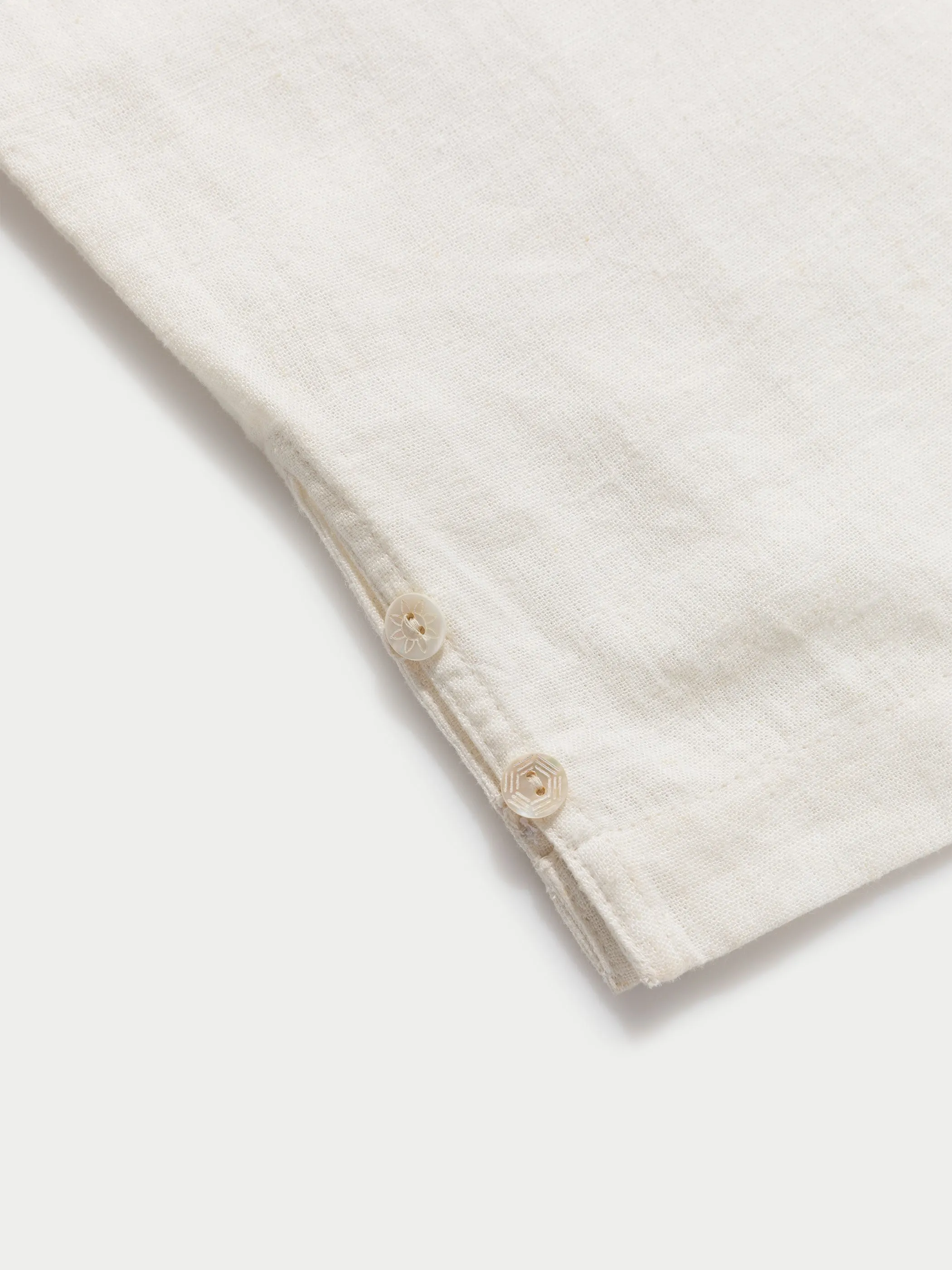 The Gigi Blouse in Embroidered Linen