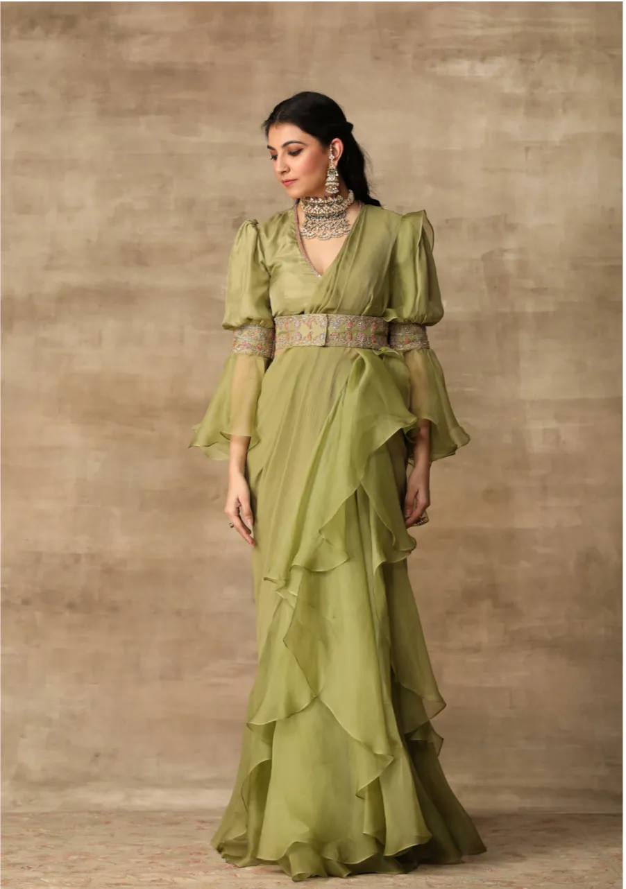 The Iris Sari