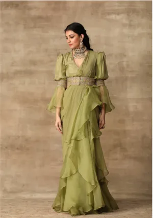 The Iris Sari