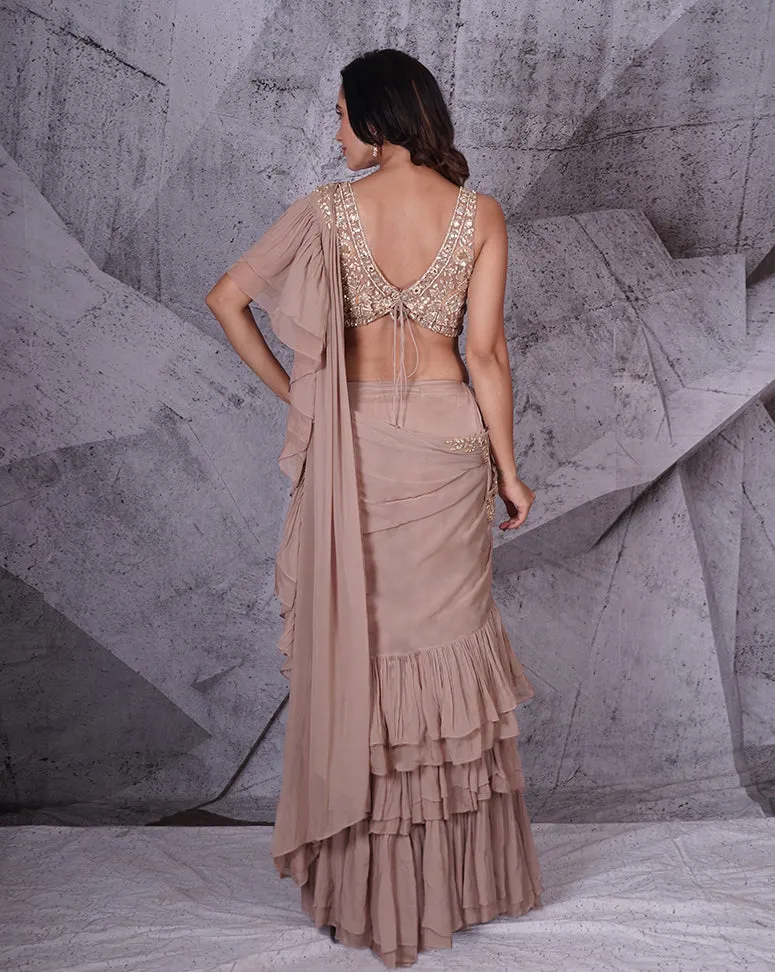 The Spree Ruffle Sari