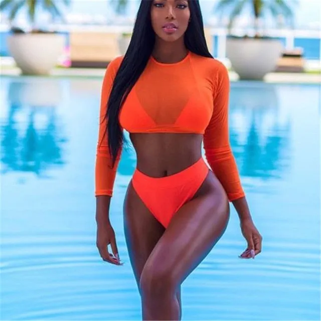 Three-Piece Suit Sexy Bikini