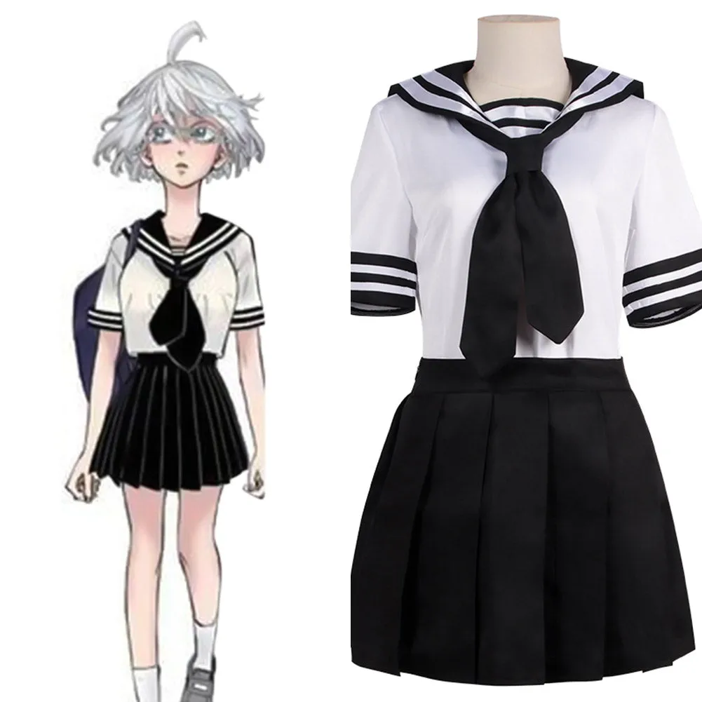 Tokyo Revengers Kawaragi Senju Cosplay Costume JK Sailor Suit Halloween Carnival Suit