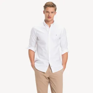 Tommy Hilfiger Mens Stretch Slim Oxford Shirt