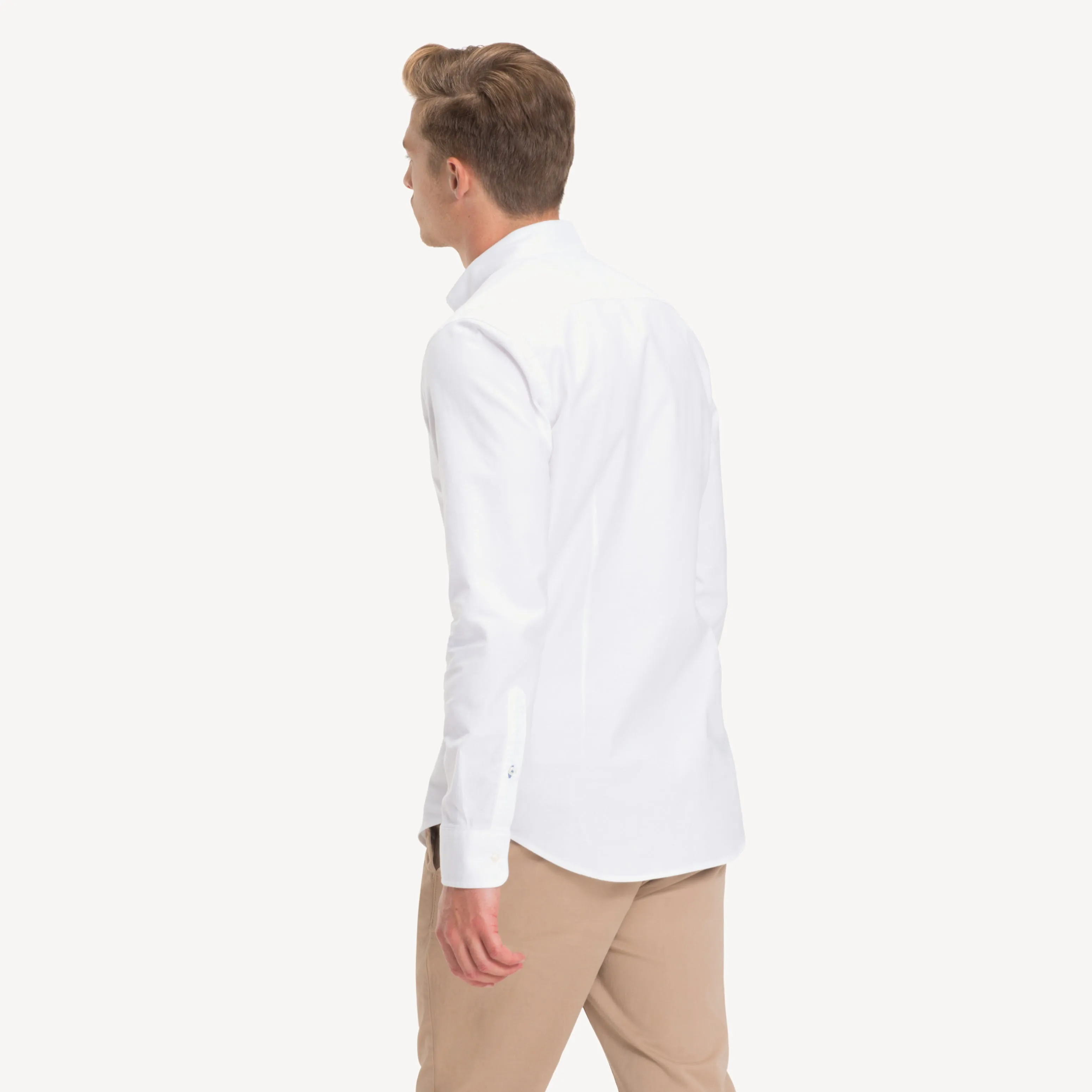 Tommy Hilfiger Mens Stretch Slim Oxford Shirt