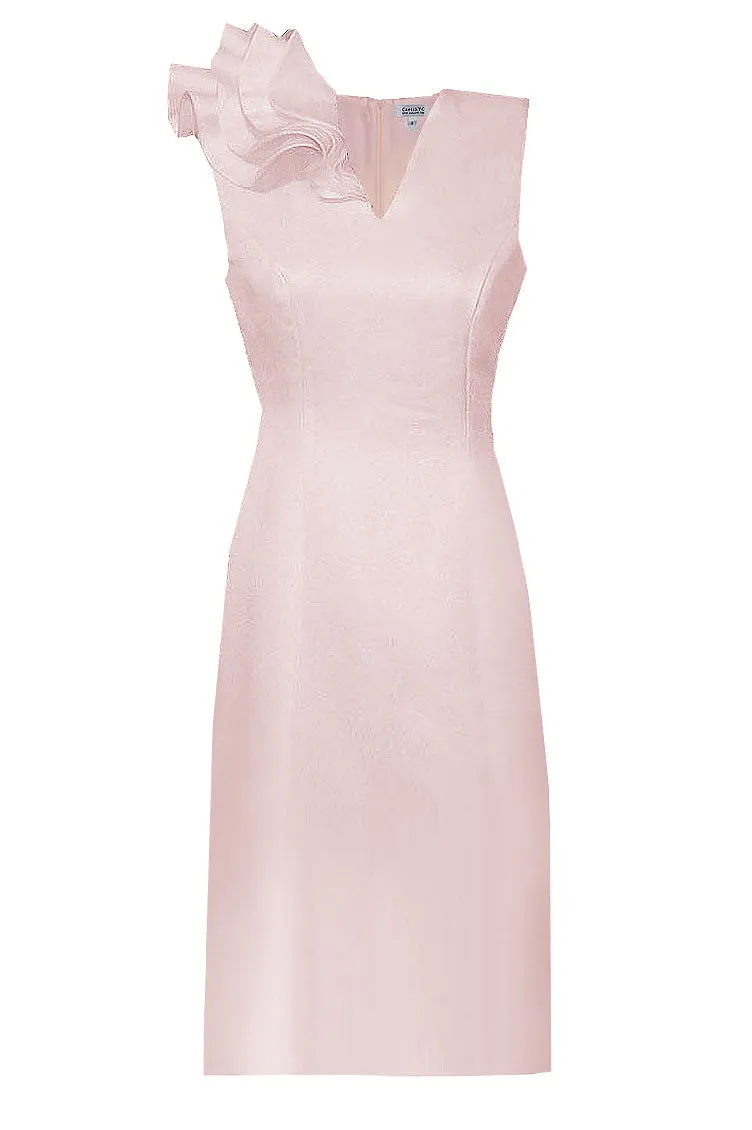 Trine Matte Satin Dress