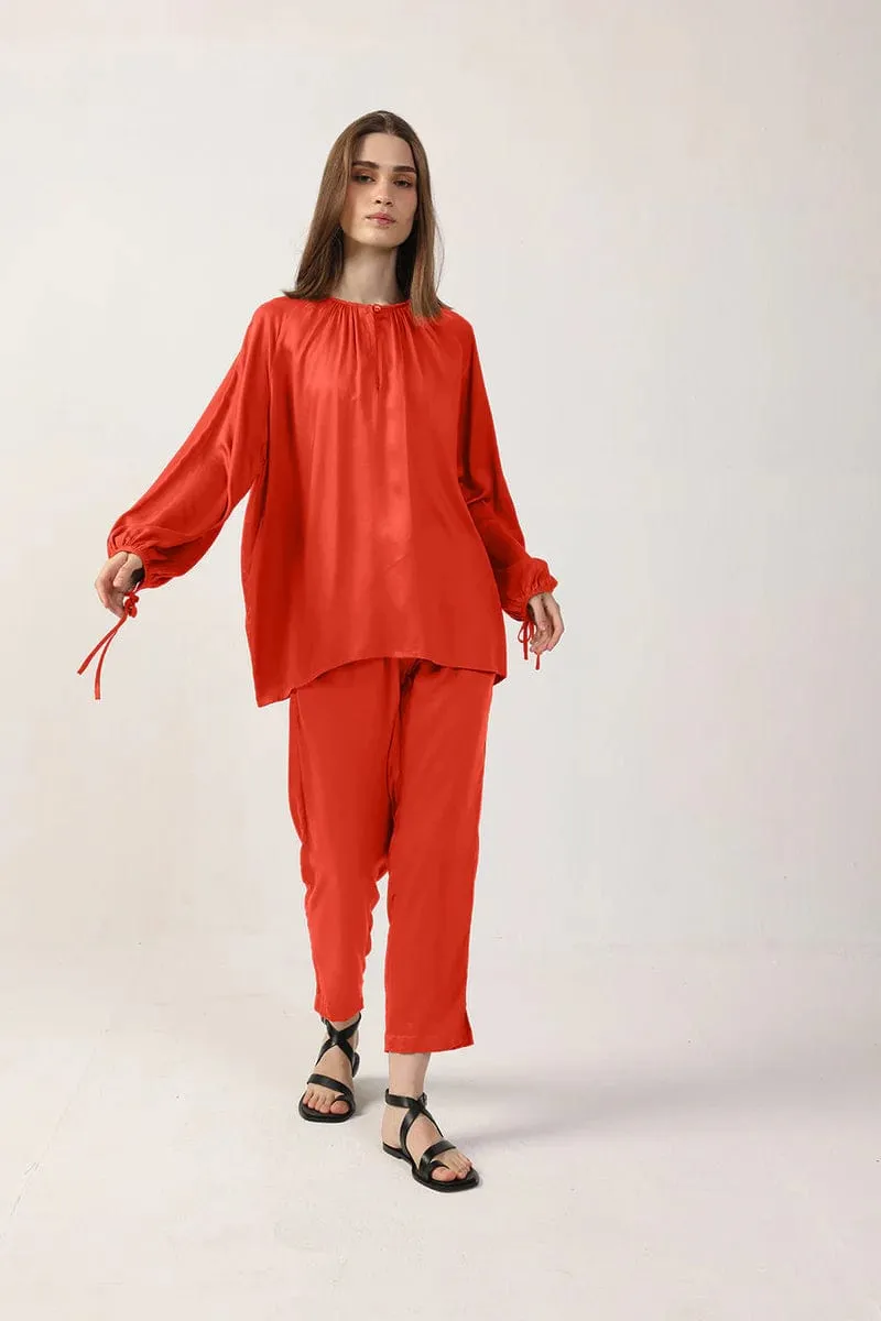 Tunika Satin TENCEL™ Blouse | Multiple Colours