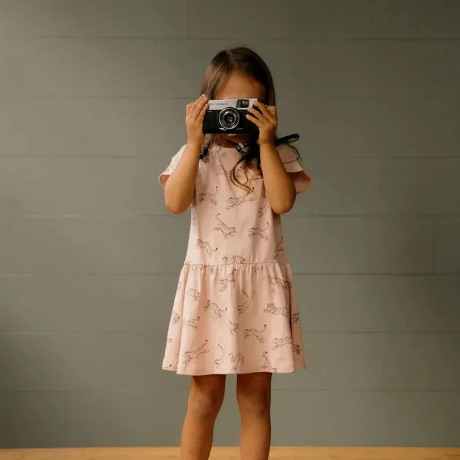 Twirl Dress - Leaping Tigers