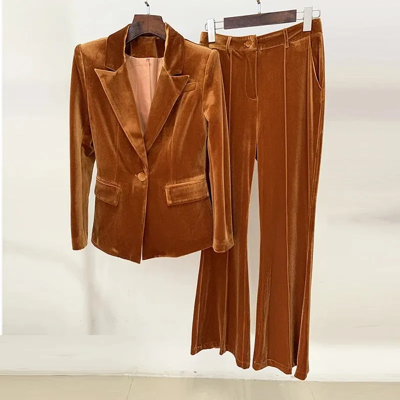 Velvet 2 Piece Suit