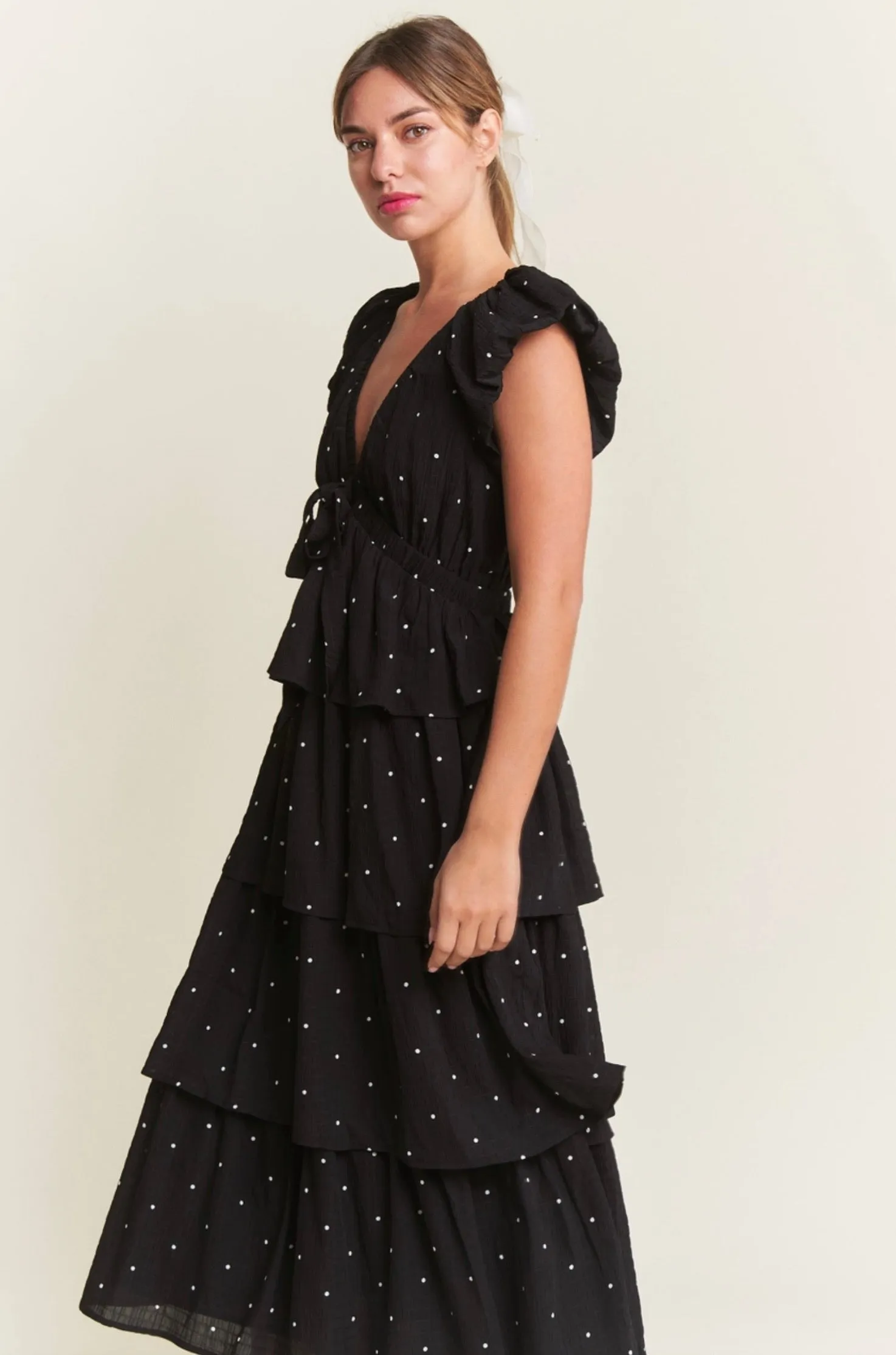 Vienna Polka Dot Dress - Two Colors