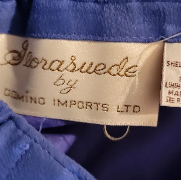 Vintage Glorasuede Suit Blue 8