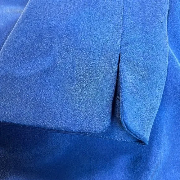 Vintage Maggy London by Kenneth Nolan  ‎ 100% Silk Suit  Tunic and Skirt Size 4
