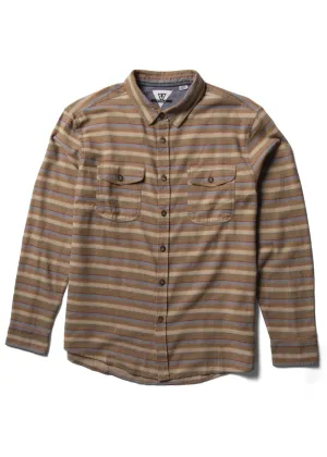 Vissla Central Coast ECO LS Flannel - Kangaroo