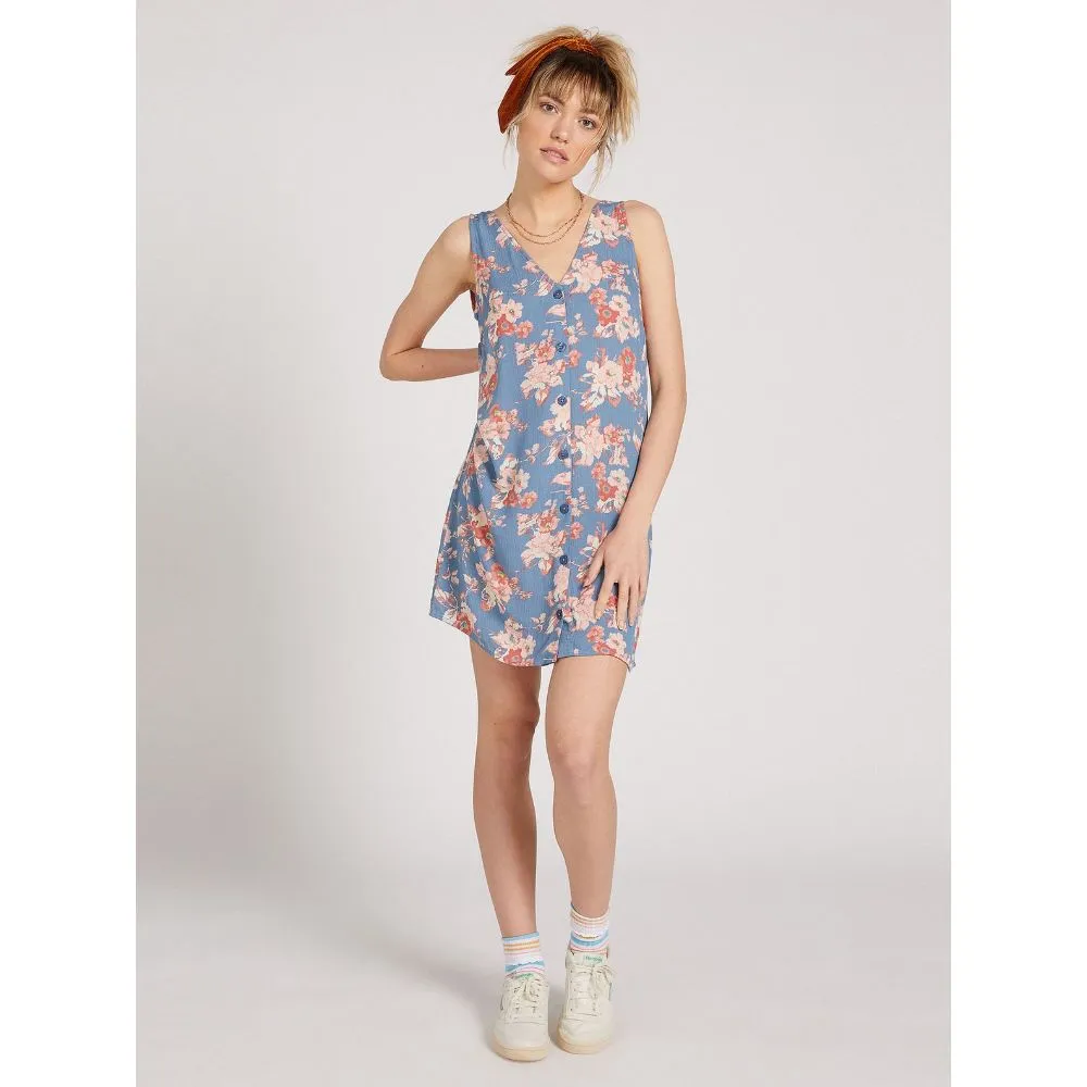 VOLCOM FORGET YOSELF MINI DRESS MULTI