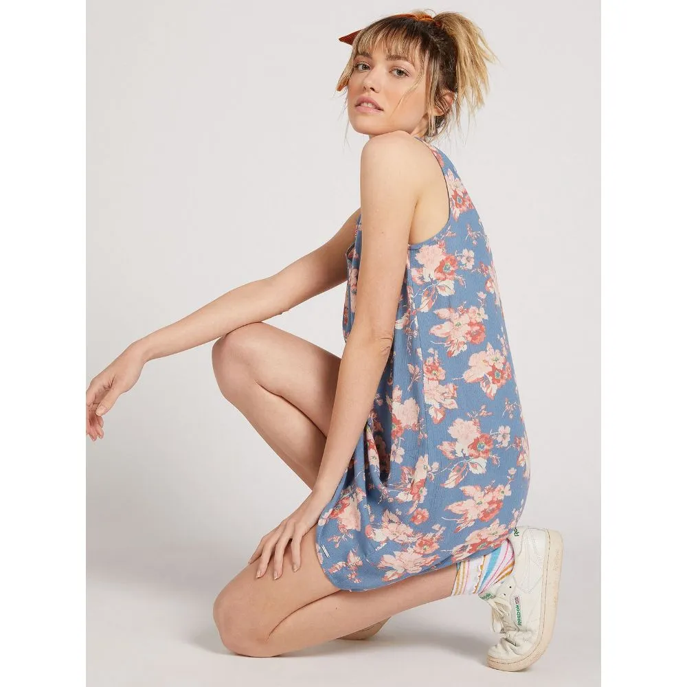 VOLCOM FORGET YOSELF MINI DRESS MULTI