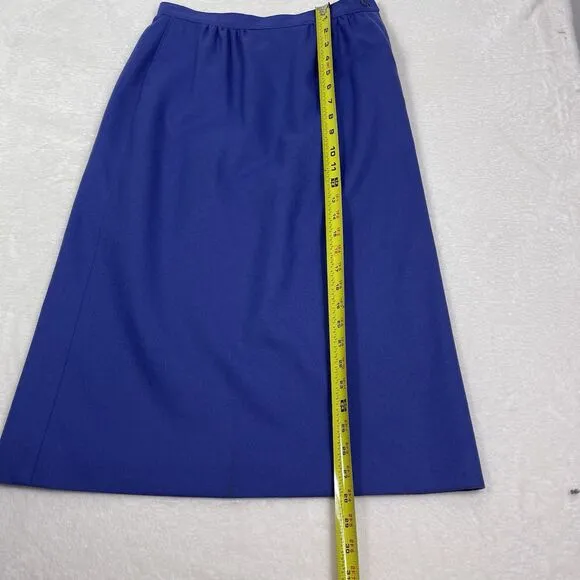 Vtg Pendleton Petite 100% Virgin Wool Blazer Skirt Set Suit Blazer 8 Skirt 6 USA