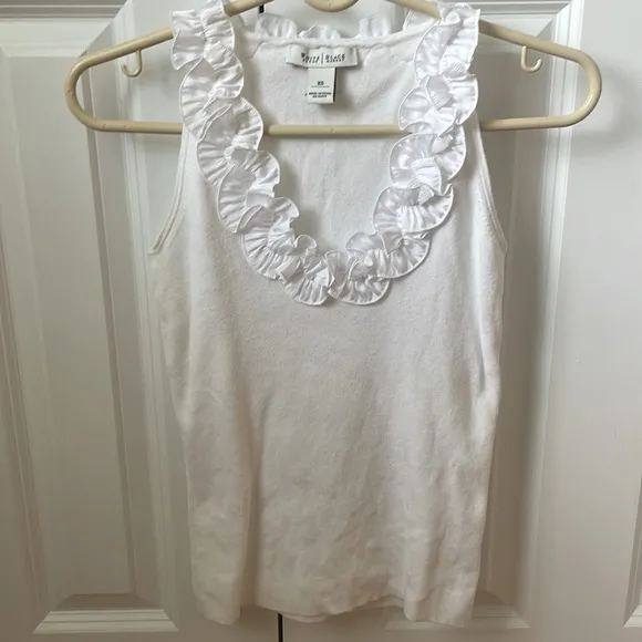 White House Black Market complete Skirt Suit with 3/4 length jack and tank shirt