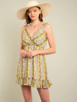 WOMEN'S FLORAL MINI DRESS