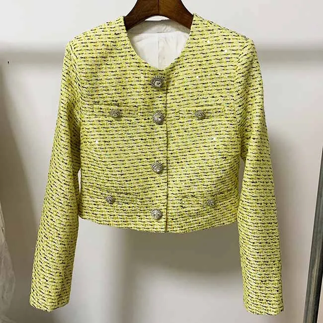 Womens Yellow Three Piece Suit   Short Skirt Formal Set