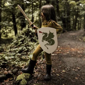 Wooden Sword & Felt Sheath
